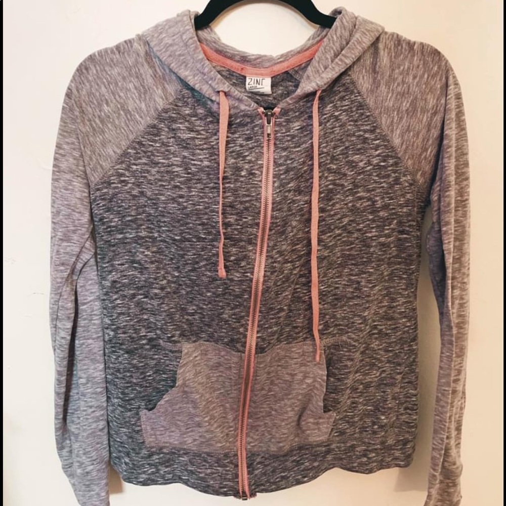 Zip up hoodie